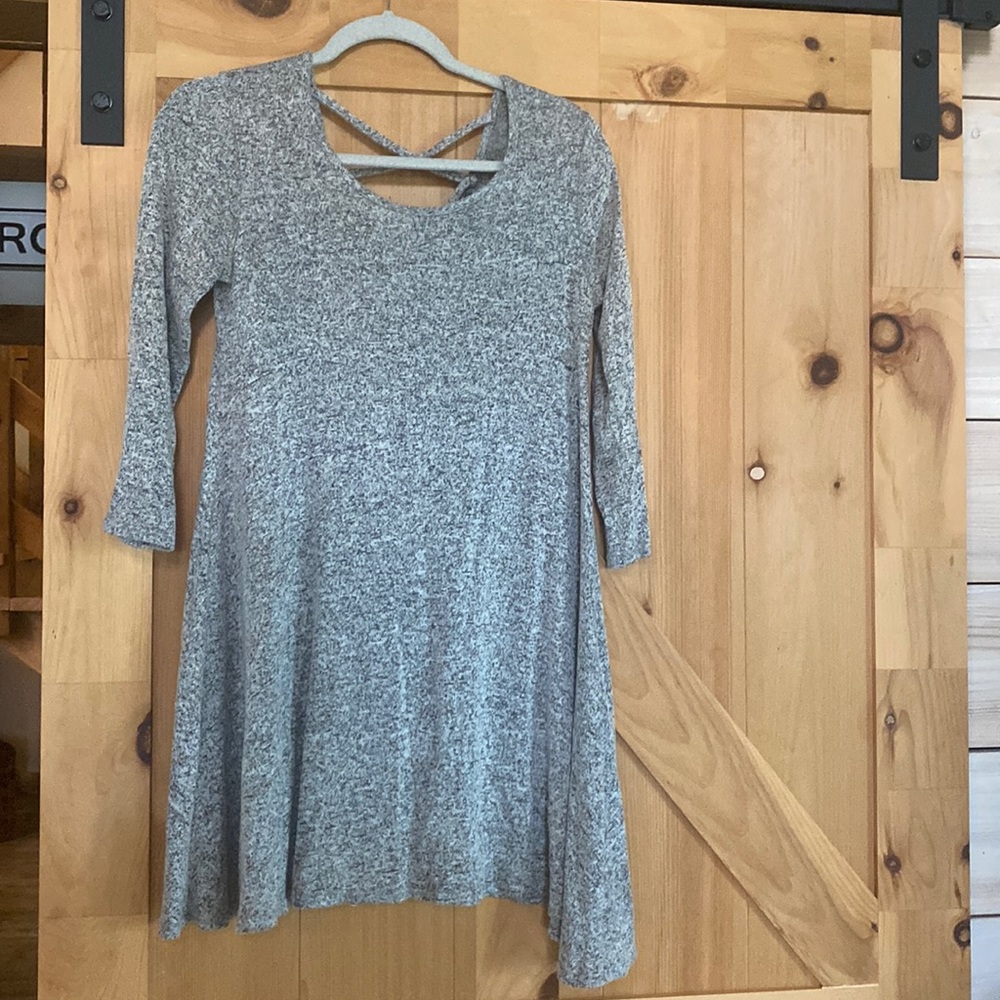 Pinc Grey light sweater dress